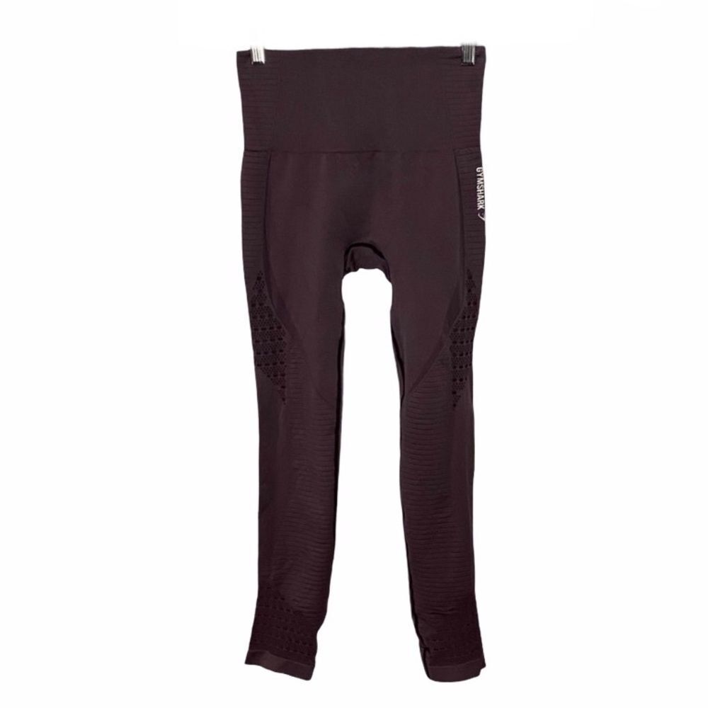 Gymshark Energy Seamless Purple Eyelet High Waist Leggings Size XS